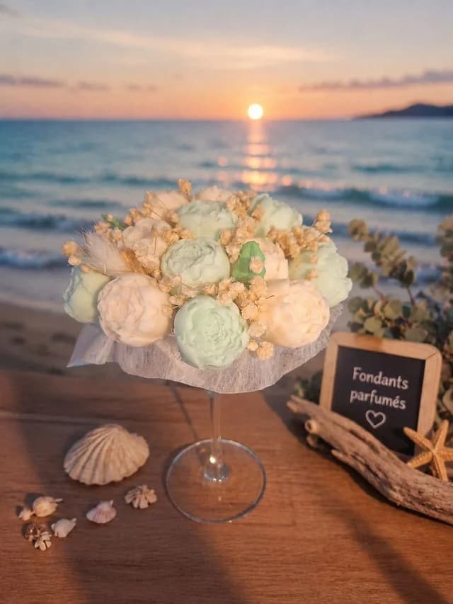 coupelle florales senteur mojito