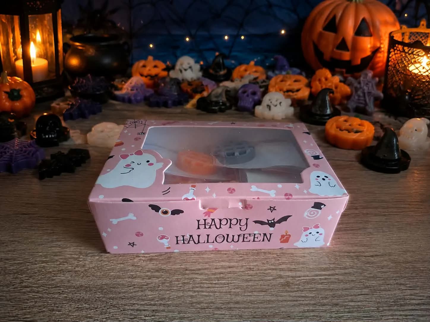 Box 10 fondants  parfumées spécial halloween