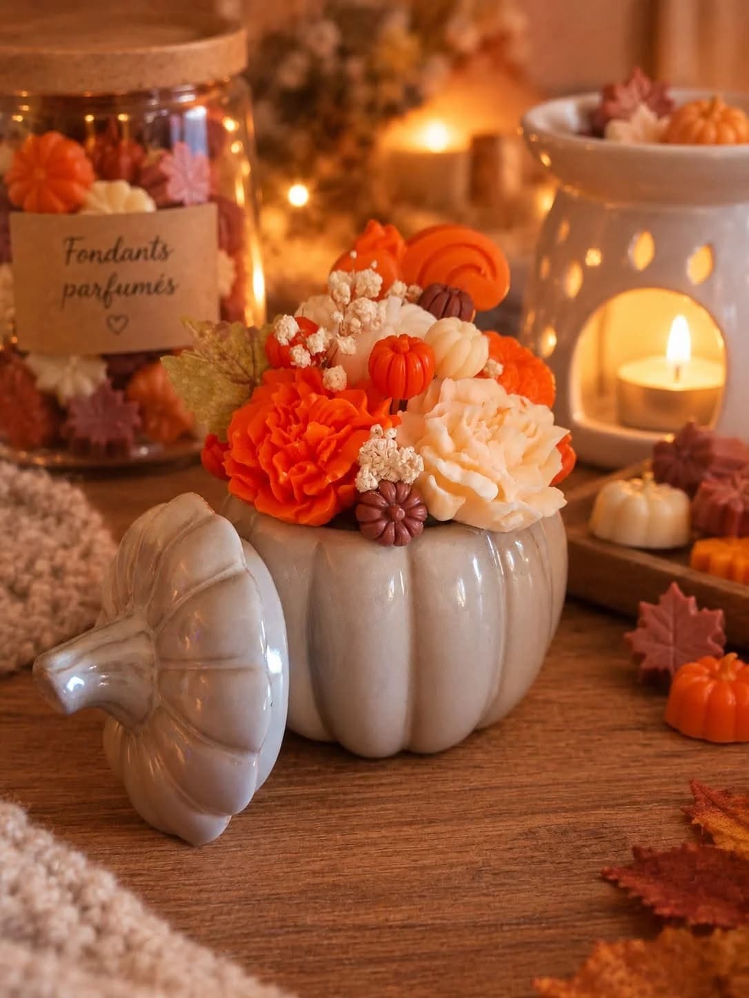 composition automne senteur canelle