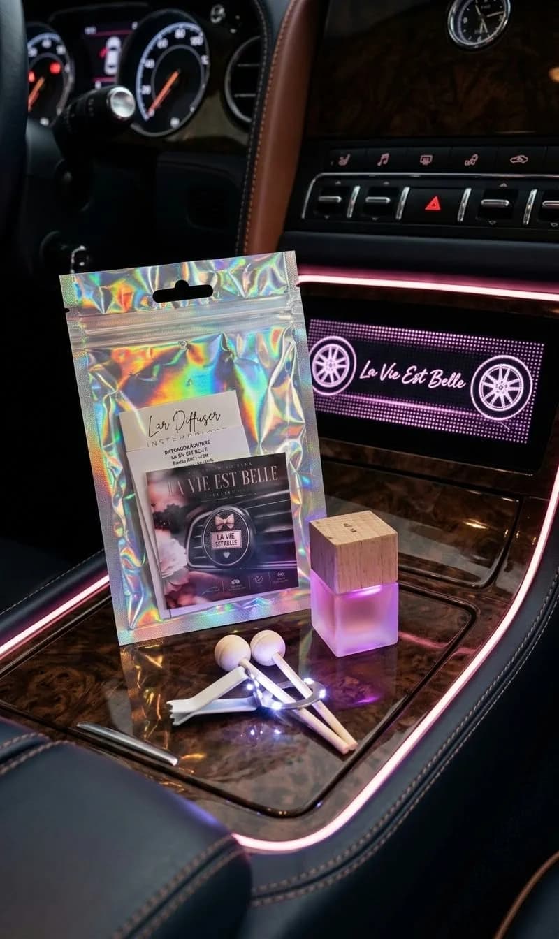 diffuseur voiture senteur black opium
