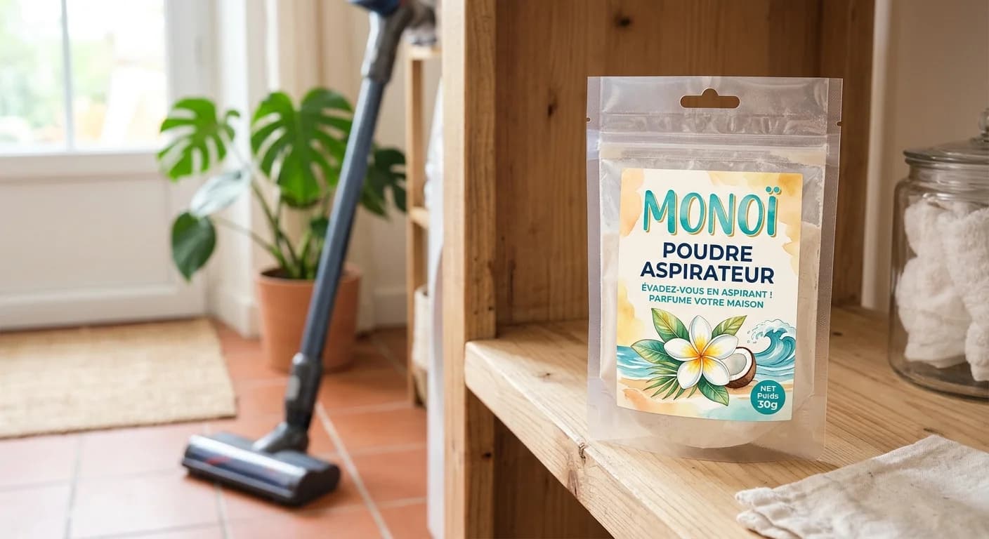 poudre aspirateur monoï