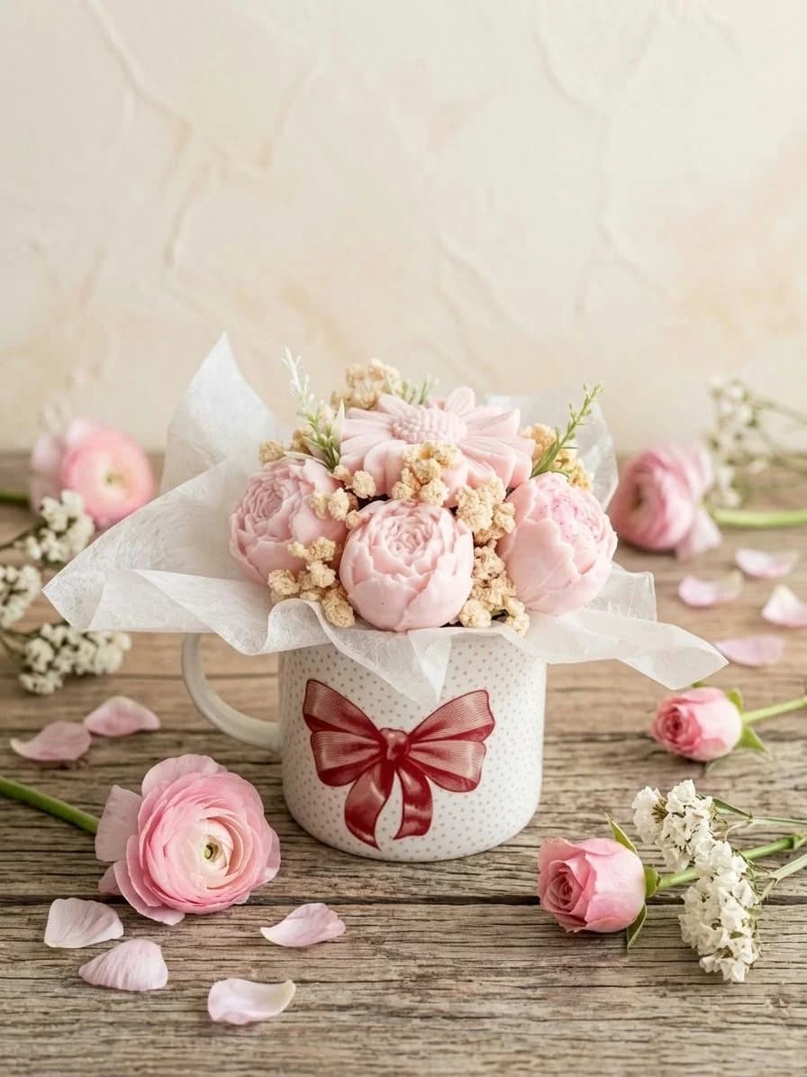composition florales fondants parfumés senteur dupe for her