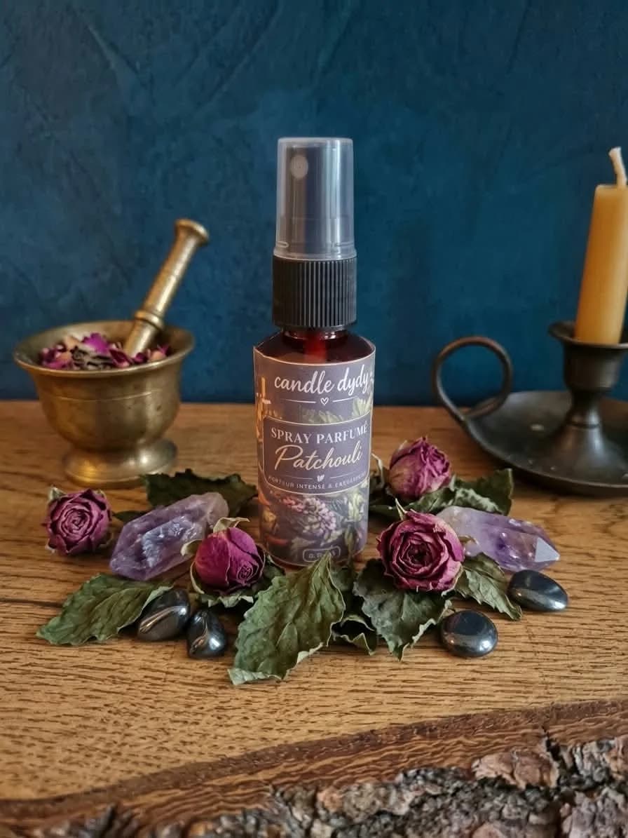 spray  parfumé maison senteur patchouli